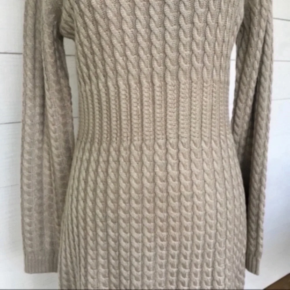 Calvin Klein | Cable Knit Sweater Dress medium - Picture 5 of 7